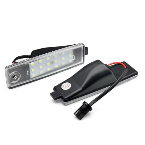 Kit de luces para matrícula Toyota con iluminación blanca de alta visibilidad y resistencia al agua 2
