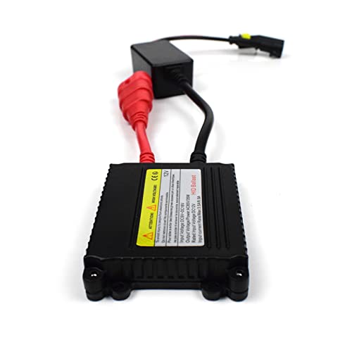Yonput 2 Pack Car Ballast, 12V 35W Slim Dc Quick Start Xenon Headlight Ballast, Universal Replacement For Xenon Light H1 H3 H7 H8 9005 9006 Stabilizer (Black) #TOP4