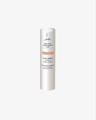BioNike Triderm Xeramed, Stick Labbra Idratante, per Labbra Secche e Screpolate, Comfort Immediato, Senza Effetto Unto e Lucido, 4,5gr