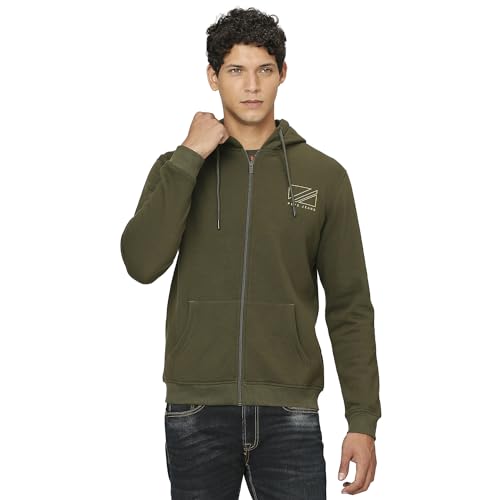 Image of Pepe Jeans Men's Fleece Hooded Neck Sweatshirt