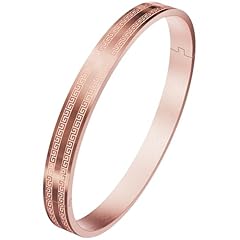Rose Gold-Greek Key