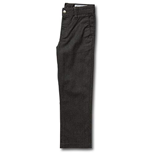 Volcom Boys' Frickin Modern Stretch Chino Pant (Big Boys & Little Boys Sizes), 3T, Charcoal Heathe3