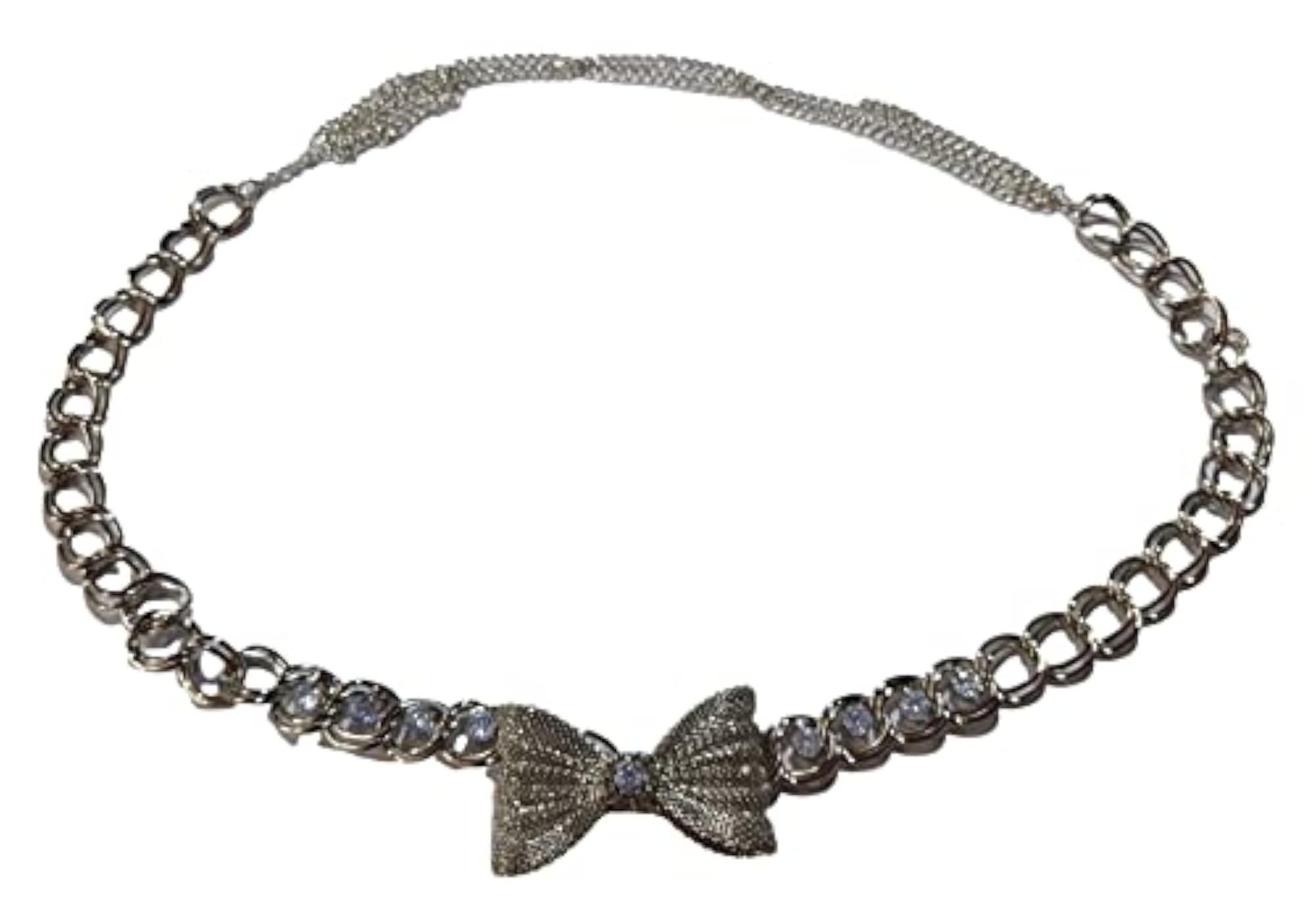 Oxidized Silver Kamarband Waist Chain, Traditional Ethnic Accessory