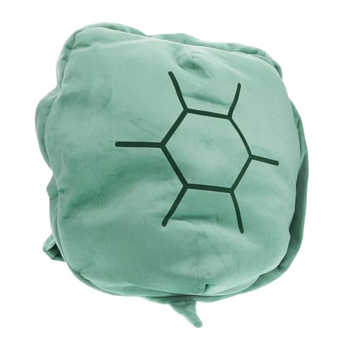 BESTYASH Almohada de Viaje de Almohada de Cuerpo Almohada versátil cojín Decorativo Vestido de caparazón de Almohada de caparazón de portátil algodón Green