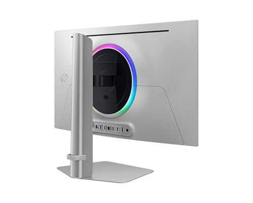 SAMSUNG 27-Inch Odyssey OLED G6, 2K QHD, Refresh Rate 360Hz & Response Time 0.03ms(GTG) Gaming Computer Monitor, with AMD FreeSync Premium Pro, 3 Years Local Warranty