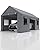 DEXSO Carport 10'x20' Portable Garage, Reinforced Steel Poles and 180g PE Heavy Duty & Waterproof Canopy, 4 Roll-up Doors, 4 Ventilated Windows, for Pickup, Boat, and Equipment, Silver Gray