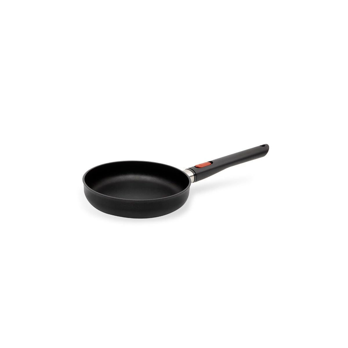 Woll – Eco Lite QXR Flachpfanne Ø 20 cm mit abnehmbarem Stiel – PFAS-freie Antihaftpfanne, backofenfest & spülmaschinengeeignet – Pfanne Induktion – Induktionspfanne – Bratpfanne | Induktiv, Für alle Herdarten geeignet, PFAS-frei, 100% recyceltes Aluguss,