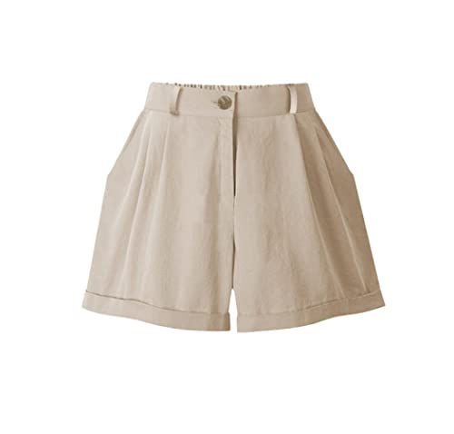 Short d'été pour femme taille haute élastique idéal pour vos vacances au soleil