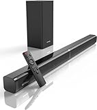 thomson 5.1 surround system 2.1 SOUNDBAR FÜR TV GERÄT: 100W Soundbar mit 4 Fullrange-Treiber (andere günstigere TV Soundbar nur 2). Ultimea 2,1 Soundbar ist nur 44cm lang, klein und leicht, aber kraftvoller Klang. Eine kostengünstige 2,1 Soundbar.