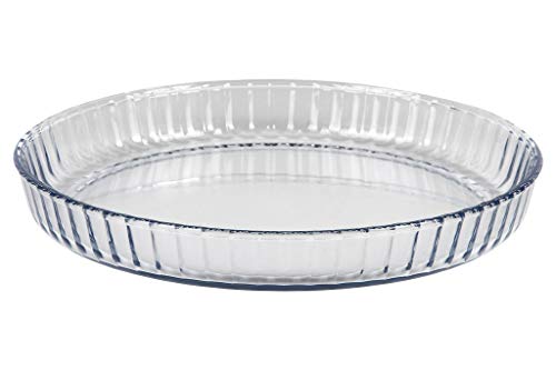 Fuente Redonda Vidrio Borosilicato Modbaritina 1600Ml En Oferta Cofan Fuente Redonda De Borosilicato Modelo Baritina I Capacidad 1600 Ml | Medidas 27,7 X 3,5 Cm | Peso 900 G