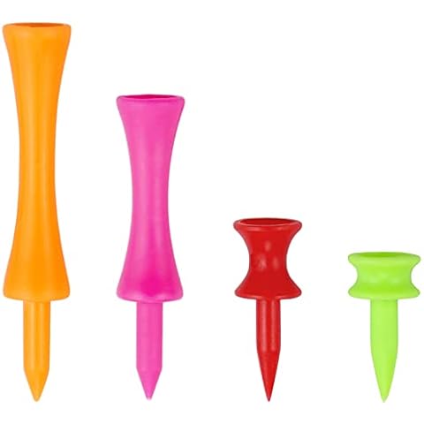 Zivisk Mixed Size Plastic Golf Tees 120 Count Cover