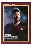 William Riker Jonathan Frakes trading card Star Trek The Next Generation #174 Shades of Gray