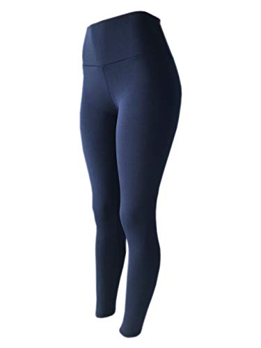 Kit 2 Legging Suplex Flanelado Cós Alto PRETO-PRETO GG