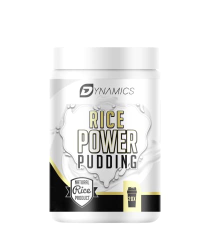 Rice Pudding von Dynamics | Hochwertiges Reismehl - Glutenfrei | vielseitig einsetzbar | Ideal zum Frühstück oder vor dem Sport | 1000g