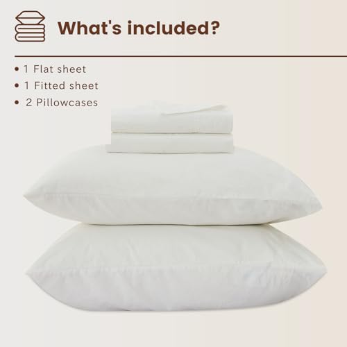 Image of Bedlifes 100% French Linen Cal King Bedding Set - 18-24 inch Extra Deep, 4Pcs | Soft & Durable, Breathable & Cooling, Flax Linen Sheet, OEKO-TEX Certified, Moisture Wicking, Easy Care, Machine Washable