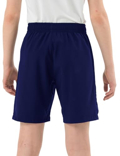 LEAO Youth Boys Athletic Running Shorts Lightweight Quick Dry Sports Workout Gym Hiking Shorts Zip Pockets UPF 50+2