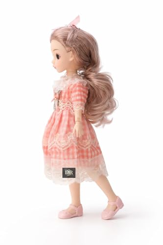 Image of DSR 30 cm Baby Doll with Movable Joints | Cute Princess Doll for Kids | Pack of 1 (OLDPINK)