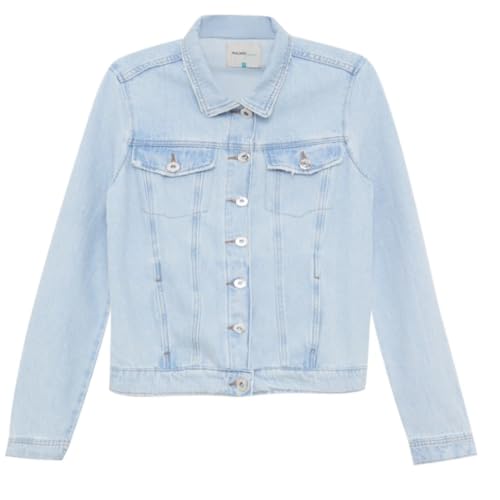 Jaqueta Feminina Jeans Slim Malwee Ref. 111780 Cor:Azul;Tamanho:P