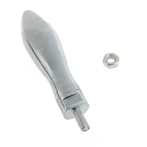 Image of M6 Steel Threaded Revolving Handle Crank Grip with Nut 1 PCS