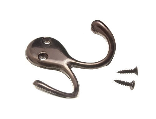 Cintres doubles en métal laiton antique pour stopper les vêtements froissés