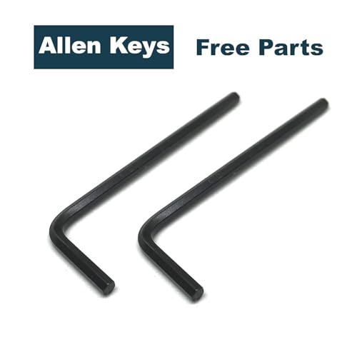 Image of Rely⇒VP INDUSTRIES (Combo Set -10 Pcs) M8x35 mm Allen JCB Screw with M8 Wing Nut Internal Thread With Allen Key 1 Pc | Fastener for Joining Wood Boards, Cabinets, Cupboards,Chairs & Beds