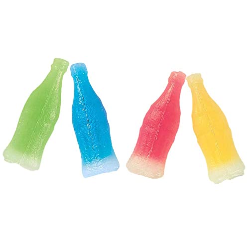 Original Wax Bottles Candy, 5 Pounds Bulk Liquid Filled Mini Drinks, Party Favorite Treats