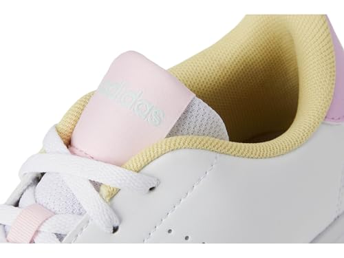 Adidas Unisex-Kids Advantage Base 2.0 Sportswear, White/Bliss Lilac/Clear Pink, 1 by adidas - Used condition - Image 2