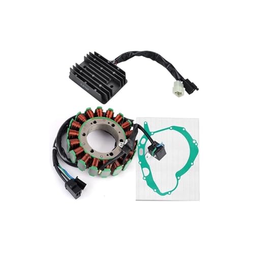 Bobina de estator y rectificador de moto DL1000 2003-2012 con junta de cubierta