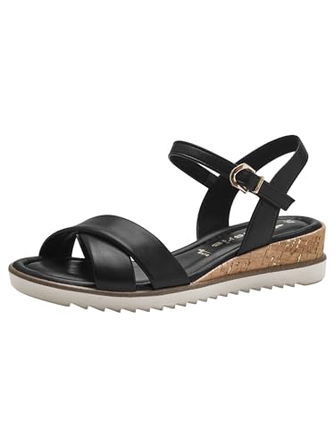Tamaris Sandale à Talon 1-28106-42 001 Taille: 37 EU