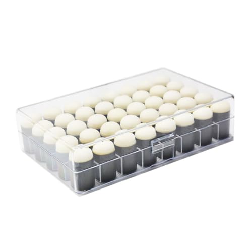 Almohadillas de tinta para sellos de dedo ELAYARD kit de 40 esponjas