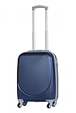 Maleta Azul 55x40x20 cm Rígida, 4 Ruedas