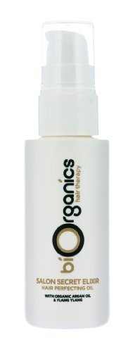 Award Winning - biOrganics - Salon Secret Elixir, Hair Perfecting Oil. With Organic Argan Oil 50ml