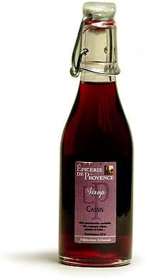 Epicerie de Provence Black Currant Flower Syrup - 8.8 fl.oz. - Sirop de Cassis
