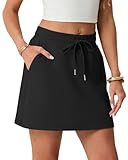 Mélange de matériaux de qualité supérieure et confort : profitez d'un confort de première classe avec notre tissu de qualité supérieure composé de 50 % rayonne, 44 % polyester et 6 % élasthanne. Cette jupe pour femme est particulièrement douce, respirante et offre une fonction stretch 4 directions parfaite grâce à la teneur en élasthanne. Une jupe d'été idéale qui reste indéformable même en cas de mouvement intense et épouse doucement la peau.