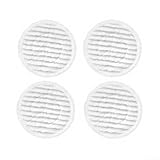 Besshepplo Ersatz-Mopp-Pads für Shark S7000AMZ S7001 S6002EU Dampfreiniger, waschbares Mikrofasertuch, Tiefenreinigung, Hartbodenzubehör, wiederverwendbar, Heimbedarf, 4 Stück (A)