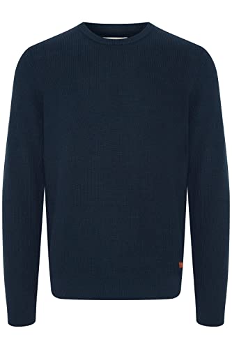 BLEND Bhcodford Crew PP Noos-Jersey Suter Pulver, 194024_Dress Blues, S para Hombre Cover