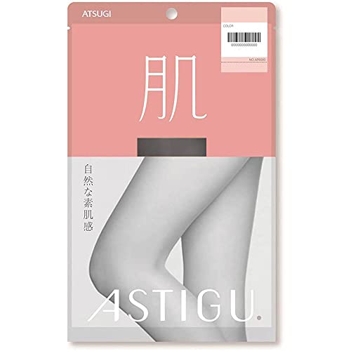 Astigu Stocking Hada Skin Feeling Size L - LL - 480 Black (Harajuku Culture Pack)