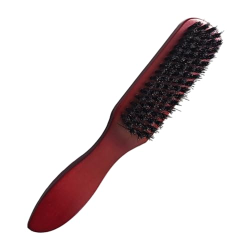 Hair Brush Bristle Hair Brush Beech comb with Beech Handle Used for Men with Thin or Thick Hair Styling Beard Brush