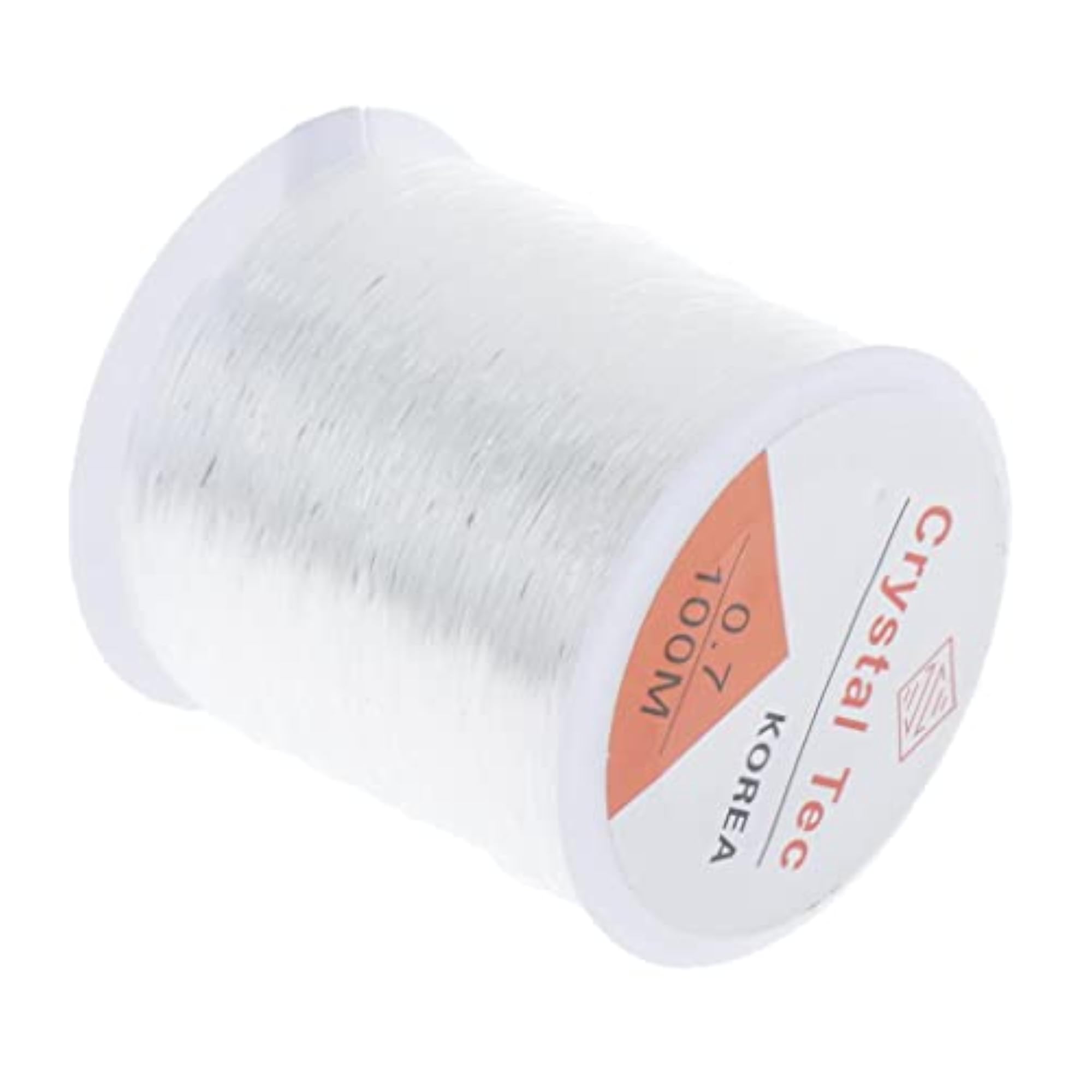 2x1 Roll Clear Elastic Thread Jewelry Making Cord, 100 Meters