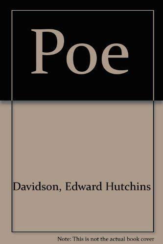 Poe: A Critical Study 0674674502 Book Cover
