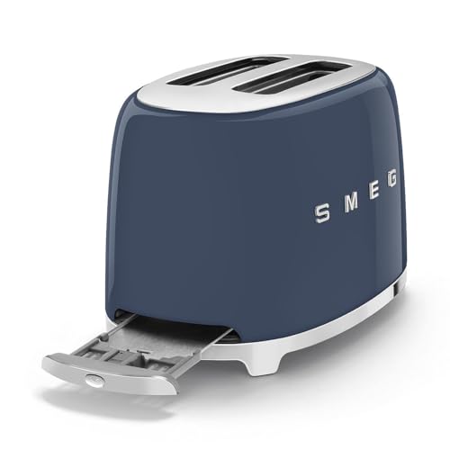 SMEG TSF01 2-Slice Toaster-50’s Retro Style-Navy Blue
