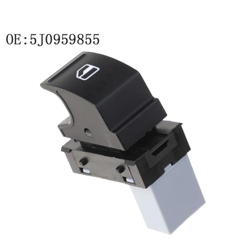 Bouton de commande de fenêtre électrique bloquée commande 5J0959855 interrupteur - 4