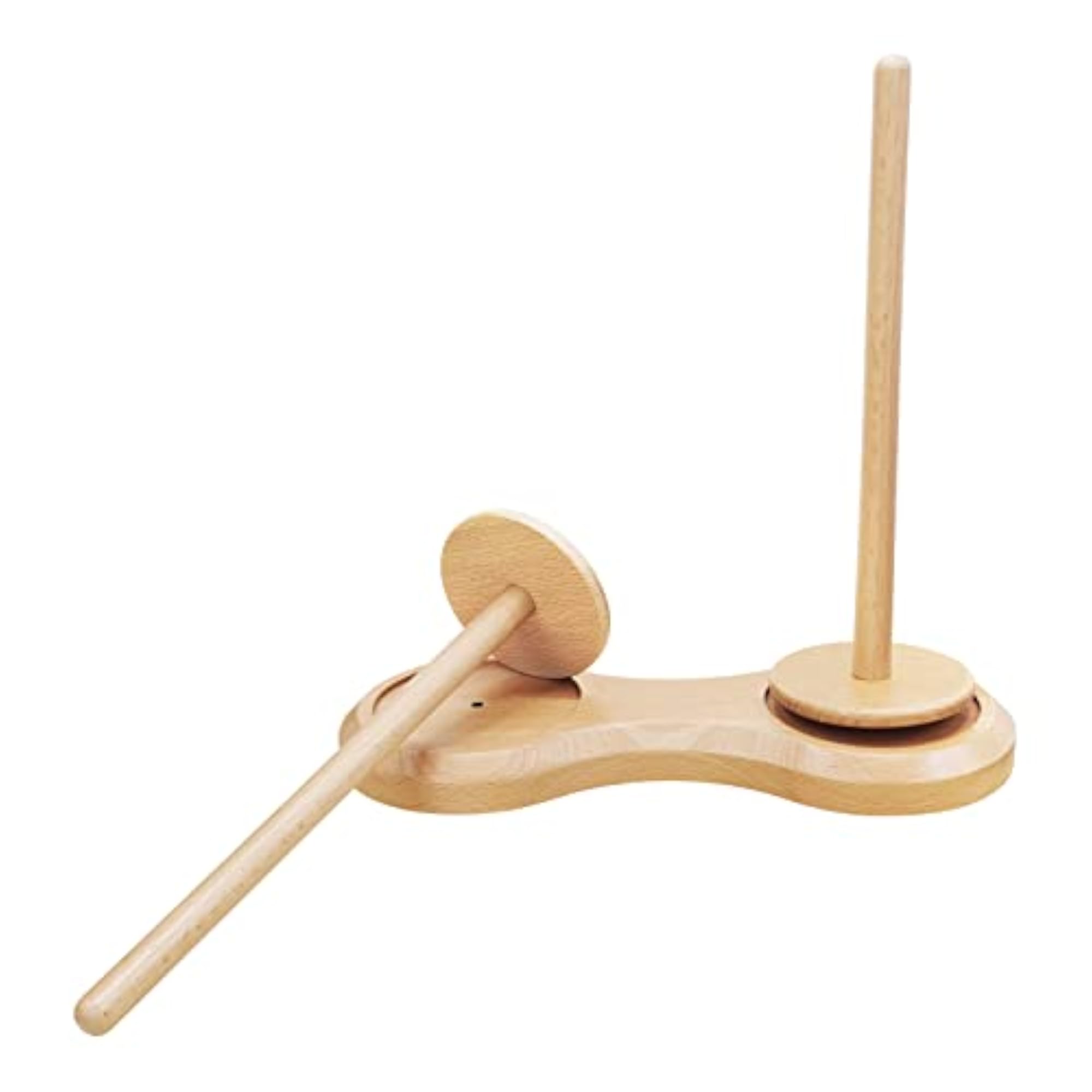 Wooden Yarn Holder Dispenser for Crocheting with Accessories