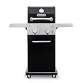 Permasteel Compact Gas Grills with Foldable Side Tables
