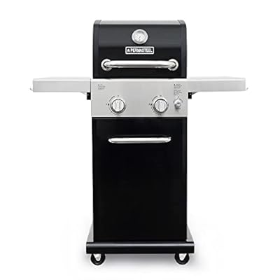 Permasteel Compact Gas Grills with Foldable Side Tables
