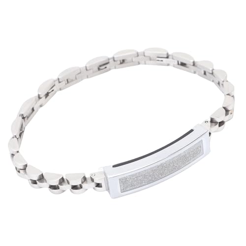 Senecesli Silber Metall Smart Health Armband