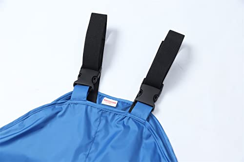 Girls Boys Suspender Rain Pants Unisex Kids Reflective Waterproof Rain Trouser Lightweight Toddler Windbreaker Child3