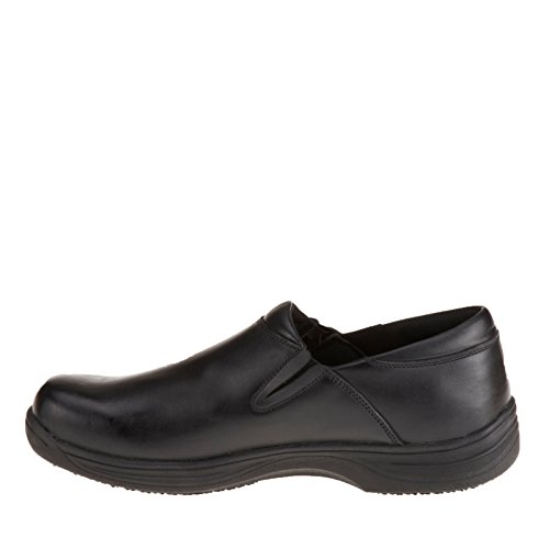 4700-7W Loafer Shoe,7,Wide,Black,Plain,PR3