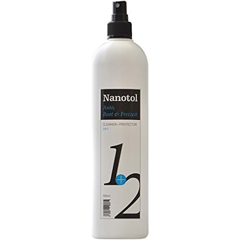 Nanotol Rain Repellent Windshield sealant 2in1 Cleaner and Protector Hybrid - cleaning and nano sealant - Car Care with Lotus Effect - 500ml Cover