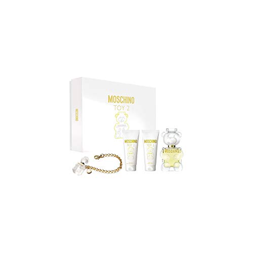 Moschino Toy 2 Set for Women 3.4 EDP, 3.4 SG, 3.4 BL, Deluxe Charm Toy 2
